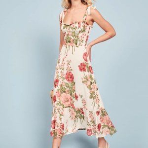 Reformation Nikita Midi Dress Size 6
